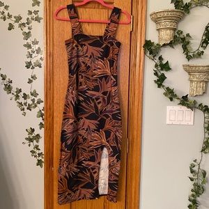 n:Philanthropy floral midi dress